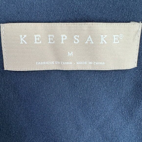 Keepsake The Label for Me Navy/Floral Summer Beach Playsuit Romper Women size M - Picture 8 of 13